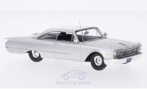 Ford Starliner Galaxie 1/43 Motorhead grigio/bianco 1960 modellino in miniatura