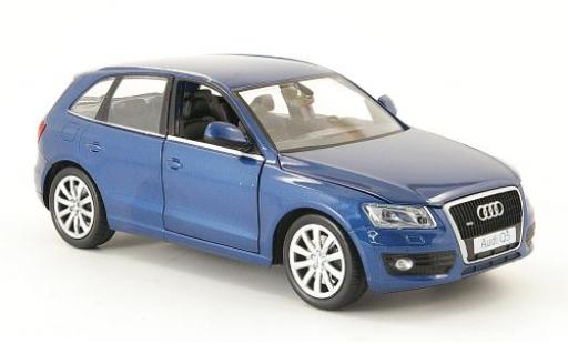 Audi Q5 1/24 Motormax metallico blu modellino in miniatura