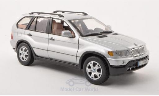 Bmw X5 1/18 Motormax grigio modellino in miniatura