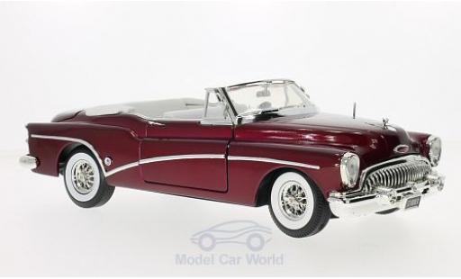 Buick Skylark 1/18 Motormax metallico rosso 1953 modellino in miniatura