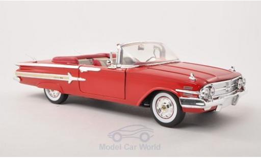 Chevrolet Impala 1/18 Motormax rosso 1960 modellino in miniatura