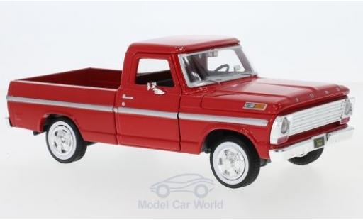 Ford F-1 1/24 Motormax 00 rosso 1969 modellino in miniatura