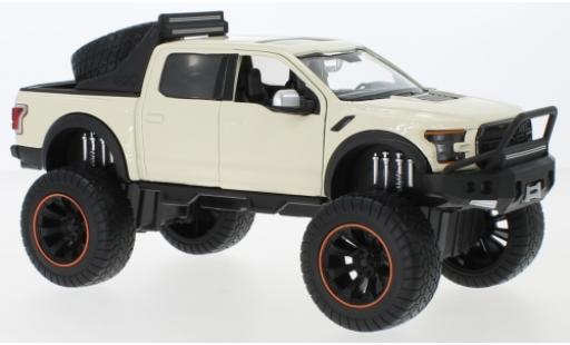 Ford F-1 1/24 Motormax 50 Raptor Off Road beige 2017 Maßstab 1:27 modellino in miniatura