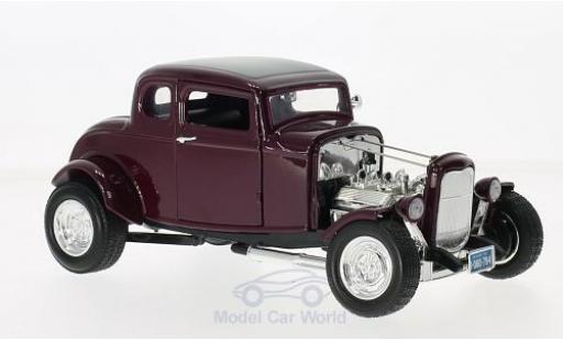 Ford Hot Rod 1/18 Motormax metallico lila 1932 modellino in miniatura