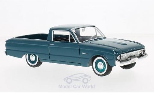 Ford Ranchero 1/24 Motormax türkis 1960 modellino in miniatura