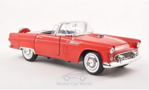Ford Thunderbird 1/18 Motormax Convertibile rosso 1956 modellino in miniatura