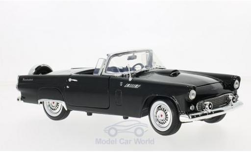 Ford Thunderbird 1956 1/18 Motormax Convertibile nero 1956 modellino in miniatura