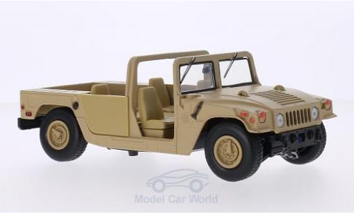 Hummer Humvee 1/24 Motormax matt-beige Base Platform modellino in miniatura