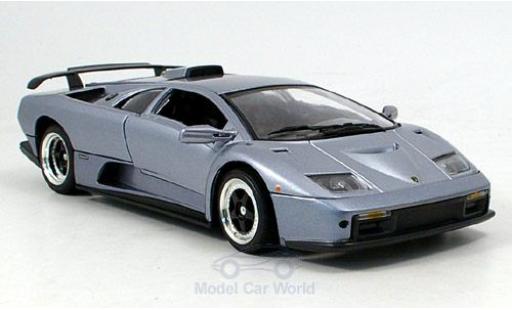 Lamborghini Diablo GT 1/18 Motormax GT metallico grigio modellino in miniatura