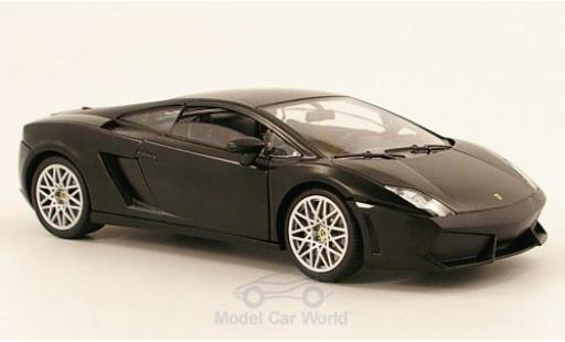 Lamborghini Gallardo 1/24 Motormax LP 560-4 nero modellino in miniatura