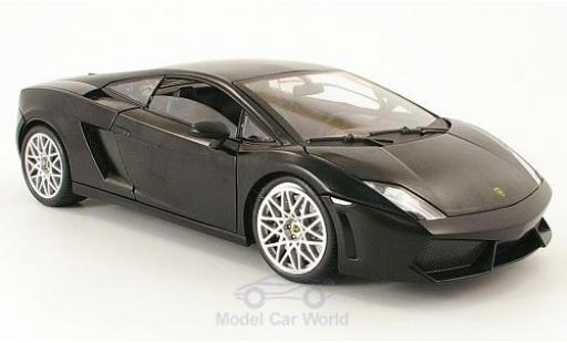 Lamborghini Gallardo LP560-4 1/18 Motormax matt-nero modellino in miniatura