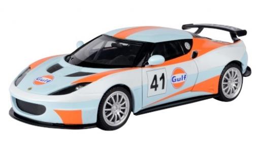 Lotus Evora 1/24 Motormax GT4 No.41 Gulf modellino in miniatura