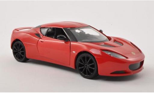 Lotus Evora 1/24 Motormax S rosso sans Vitrine modellino in miniatura