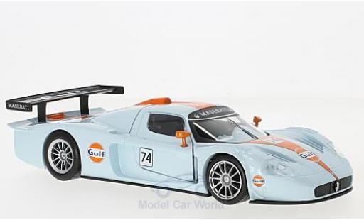 Maserati MC12 1/24 Motormax Corsa Gulf modellino in miniatura