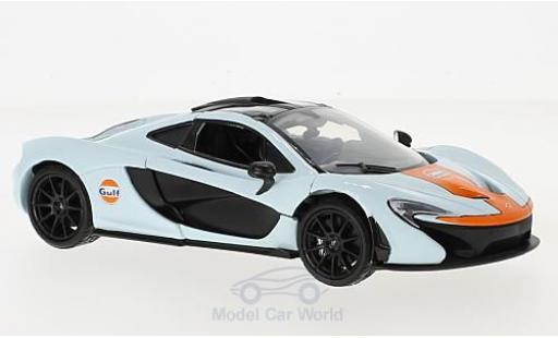 McLaren P1 1/24 Motormax Gulf modellino in miniatura