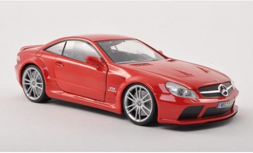 Mercedes Classe SL 1/18 Motormax SL65 AMG Black Series rosso 2009 sans Vitrine modellino in miniatura