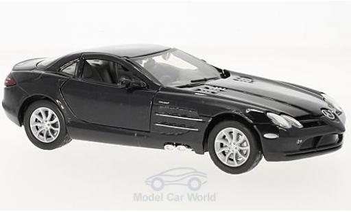 Mercedes SLR 1/24 Motormax McLaren nero modellino in miniatura