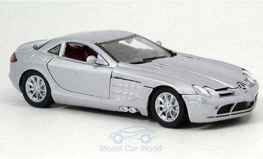 Mercedes SLR 1/24 Motormax McLaren grigio modellino in miniatura
