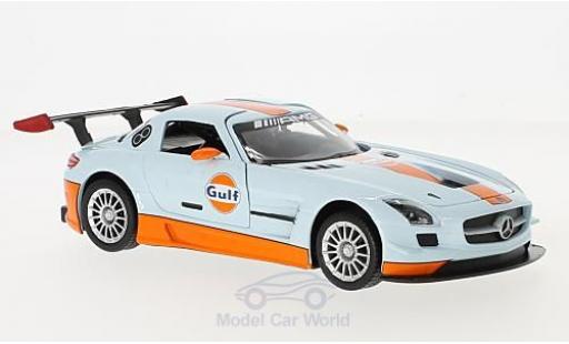 Mercedes SLS 1/24 Motormax AMG GT3 Gulf modellino in miniatura
