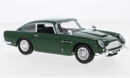 Aston Martin DB5 1/24 Motormax verde RHD modellino in miniatura