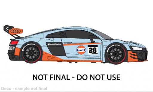 Audi R8 1/24 Motormax LMS GT3 Gulf modellino in miniatura