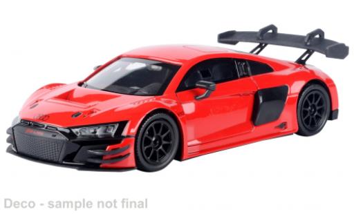 Audi R8 1/24 Motormax LMS GT3 rosso modellino in miniatura