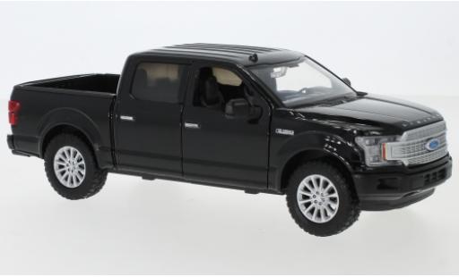 Ford F-1 1/24 Motormax 50 limited Crew Cab nero 2019 modellino in miniatura