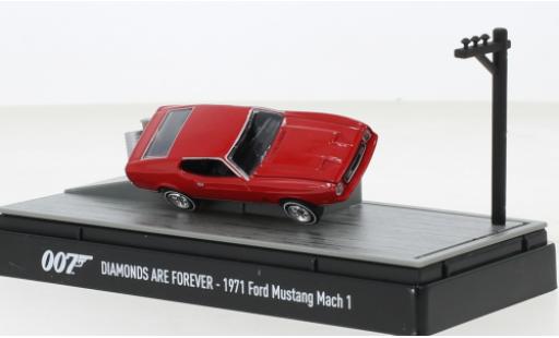 Ford Mustang 1/64 Motormax Mach I James Bond 007 - Diamonds are Forever 1971 modellino in miniatura