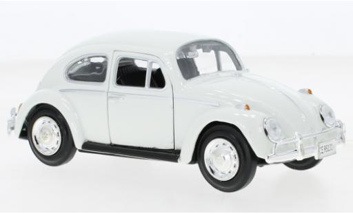 Volkswagen Beetle 1/24 Motormax (Käfer) bianco James Bond - On Her Majestys Secret Service 1966 modellino in miniatura