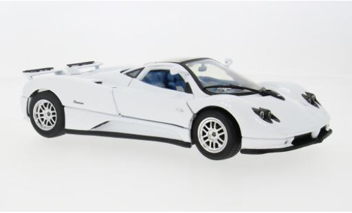 Pagani Zonda 1/18 Motormax C12 weiss 2004 1:18 modellino in miniatura