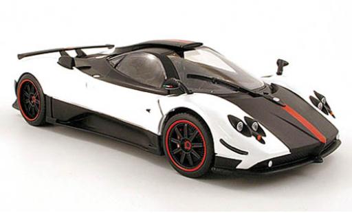 Pagani Zonda 1/18 Motormax cinque bianco/nero modellino in miniatura