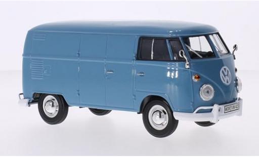 Volkswagen T1 1/24 Motormax Kasten blau 1:24 modellino in miniatura