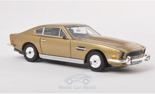 Aston Martin V8 1/87 Neo gold 1980 modellino in miniatura
