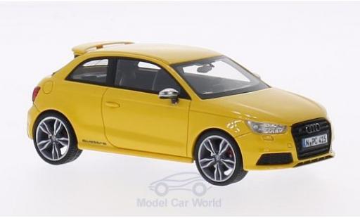 Audi S1 1/43 Neo giallo 2014 modellino in miniatura