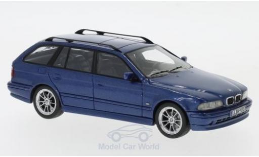 Bmw 520 1/43 Neo Touring (E39) metallico blu 2002 modellino in miniatura
