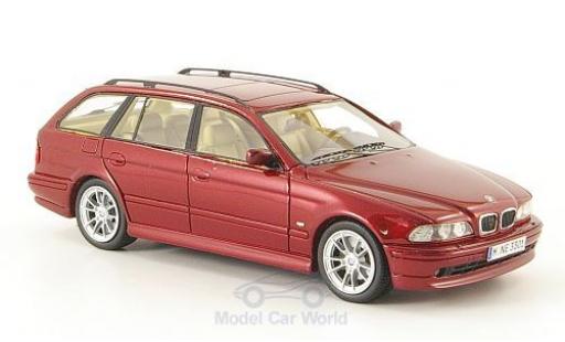 Bmw 520 1/43 Neo i Touring (E39) metallico rosso 2002 modellino in miniatura