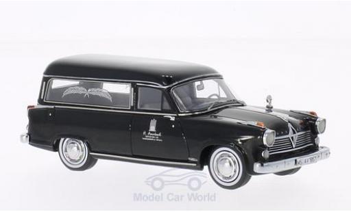 Borgward Hansa 2400 1/43 Neo Rappold nero 1957 Bestattungswagen modellino in miniatura