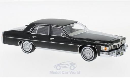 Cadillac Fleetwood Brougham 1/43 Neo Brougham nero 1978 modellino in miniatura