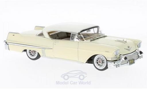 Cadillac Series 62 1/43 Neo Hardtop Coupe beige/bianco 1957 modellino in miniatura