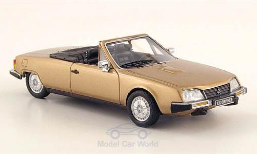 Citroen CX 1/43 Neo Orphee Cabriolet metallico beige 1983 modellino in miniatura