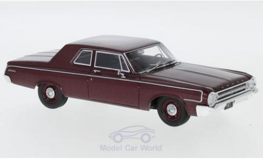 Dodge 330 1/43 Neo Sedan metallico rosso 1964 modellino in miniatura