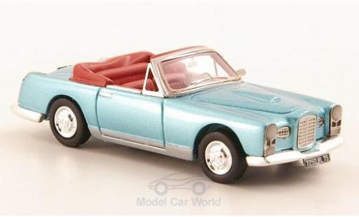 Facel Vega FV 1/87 Neo 1 Cabriolet metallico blu 1955 modellino in miniatura
