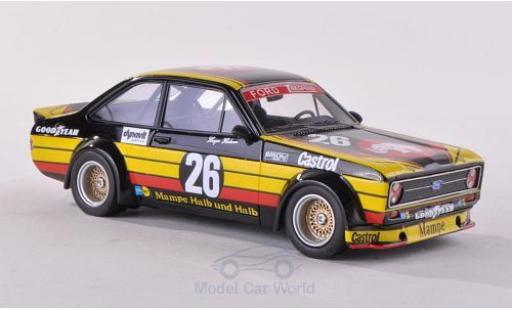 Ford Escort 1/43 Neo II RS Gr.2 No.26 Mampe ETCC 1977 modellino in miniatura