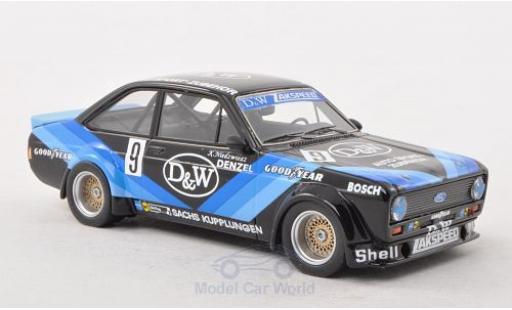 Ford Escort MKI 1/43 Neo MkII RS Gr.2 No.9 D&W ETCC Sizilien 1979 K.Niedzwiedz modellino in miniatura