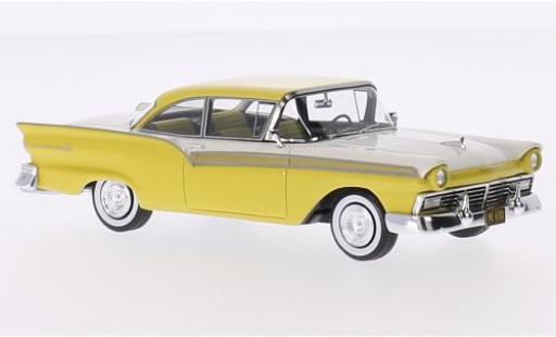 Ford Fairlane 1/43 Neo 500 Hardtop Coupe giallo/bianco 1957 modellino in miniatura