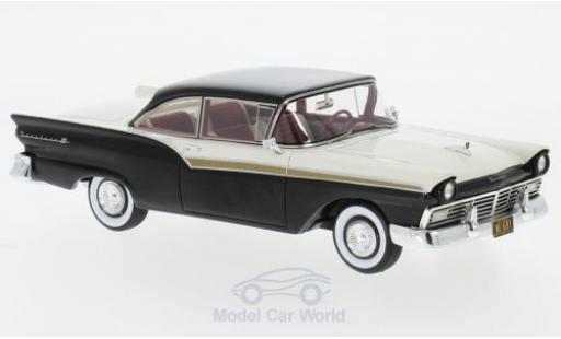 Ford Fairlane 1/43 Neo 500 Hardtop nero/bianco 1957 modellino in miniatura