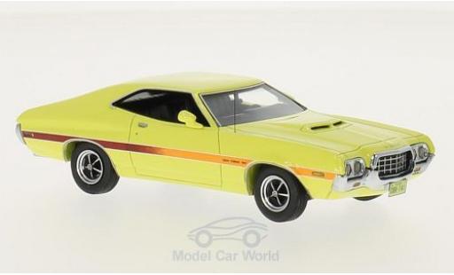 Ford Gran Torino 1/43 Neo Sport giallo 1977 modellino in miniatura