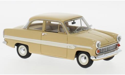 Ford Taunus 1/43 Neo 12M (G13AL) Limousine beige/bianco 1959 modellino in miniatura