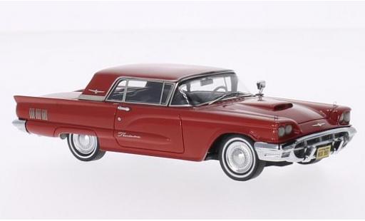 Ford Thunderbird 1/43 Neo Hardtop rosso 1960 modellino in miniatura