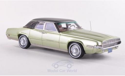 Ford Thunderbird 1969 1/43 Neo Landau metallico verde/matt-nero 1969 modellino in miniatura
